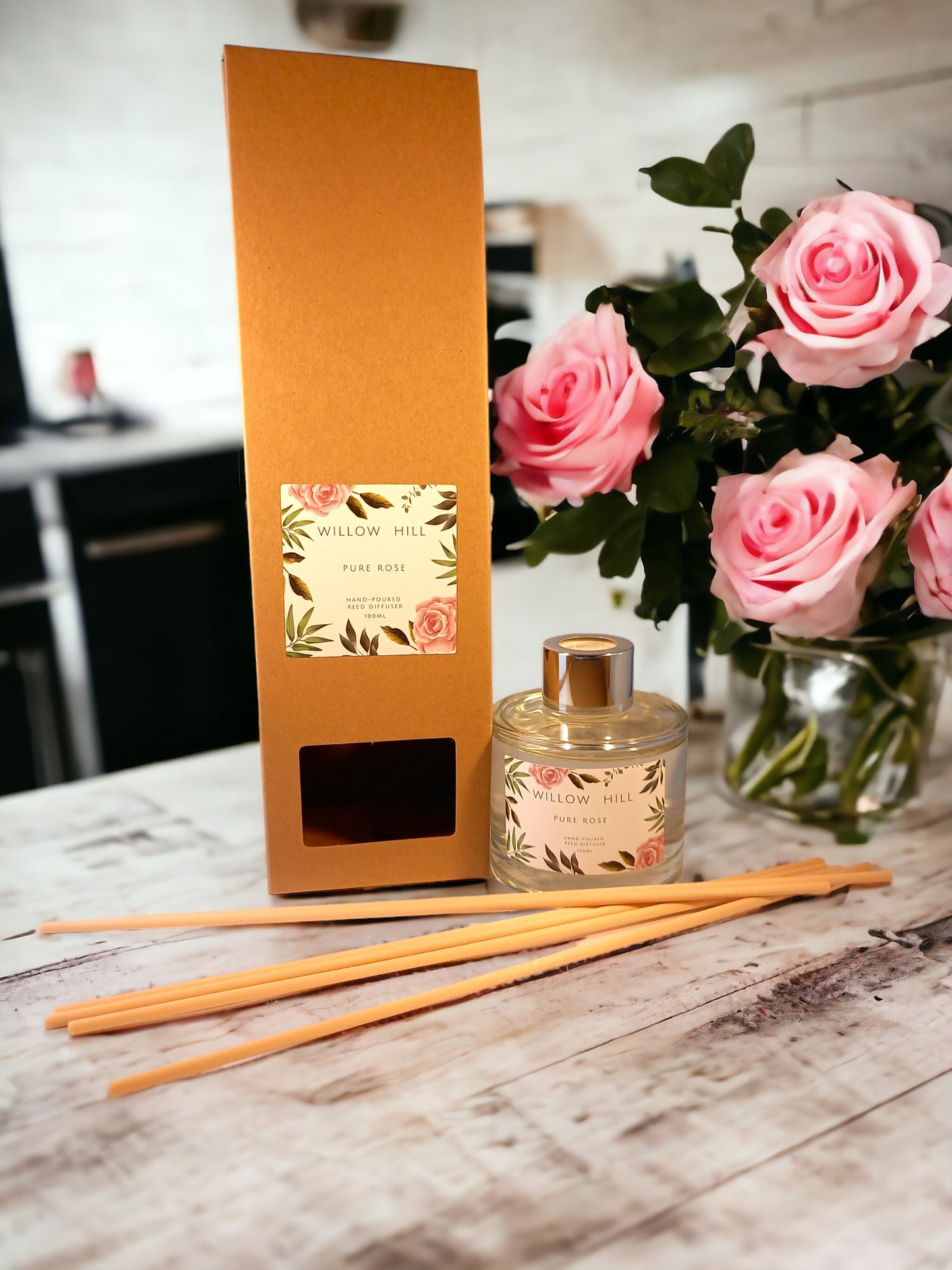 Pure Rose Reed Diffuser