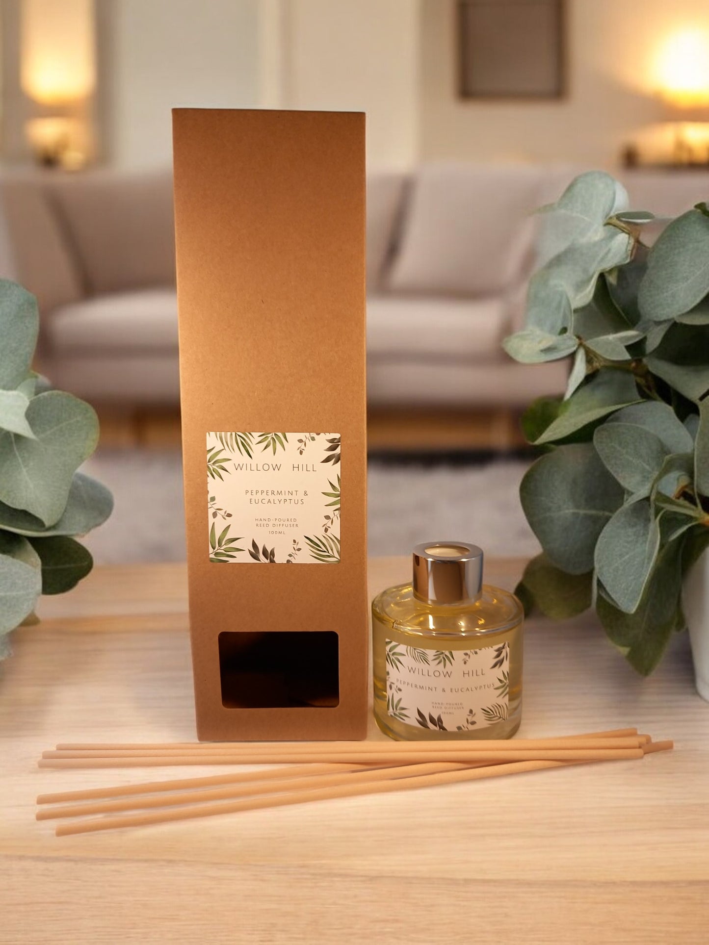 Peppermint & Eucalyptus Reed Diffuser