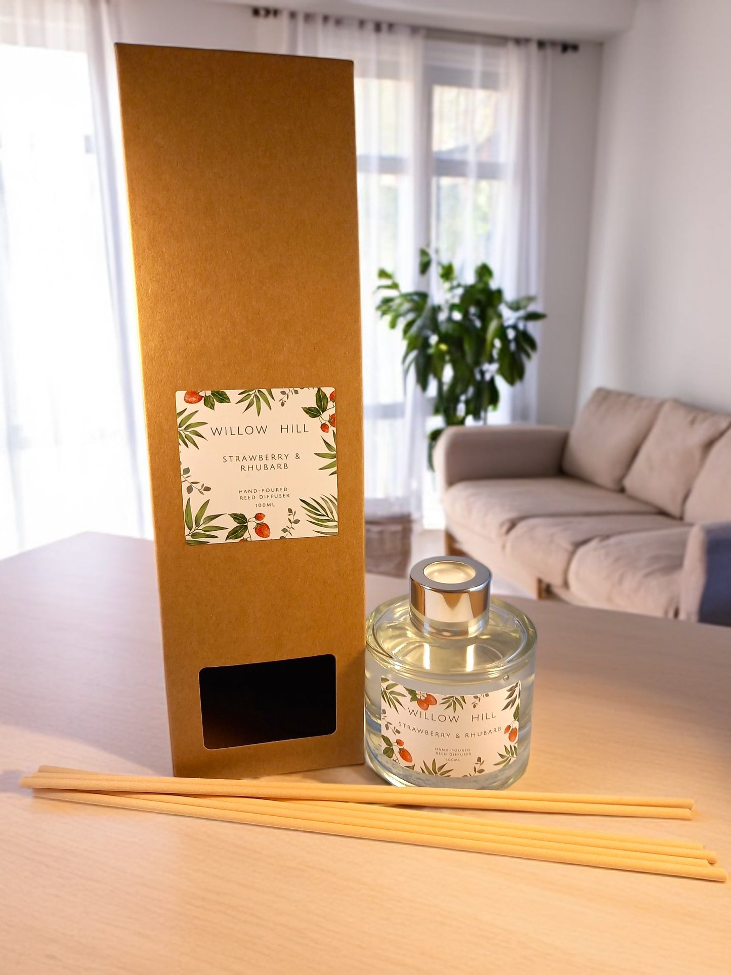 Strawberry & Rhubarb Reed Diffuser