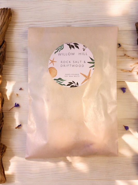 Rock Salt & Driftwood Wax Melts