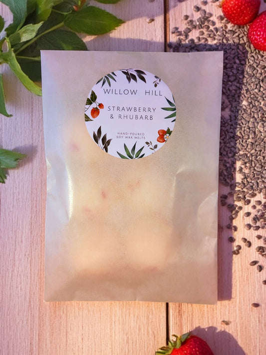 Strawberry & Rhubarb Wax Melts