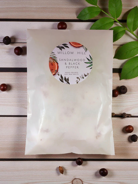 Sandalwood & Black Pepper Wax Melts